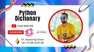 Python Session 26 Python Dictionary