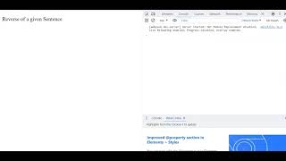 Angular: Reverse of a given string using split, reverse and join