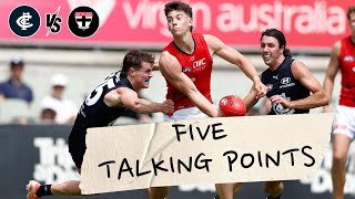 Carlton vs St Kilda Pre-Season | 5 Big Takeaways \u0026 Full Match Breakdown!