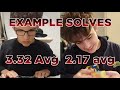 2x2 example solves ft. @Rickcube-ei8hn