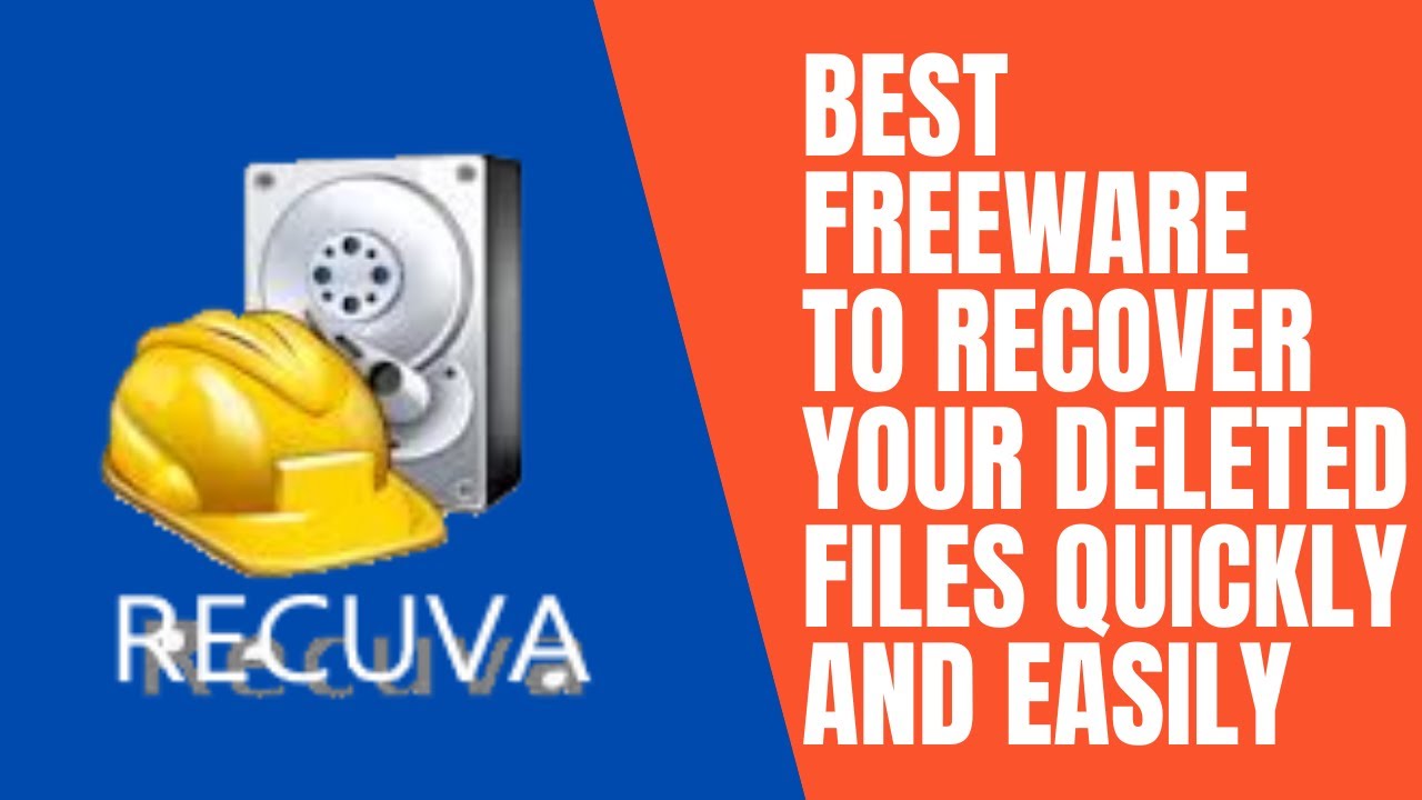 To Recover Deleted Files Quickly And Easily |Recuva - YouTube