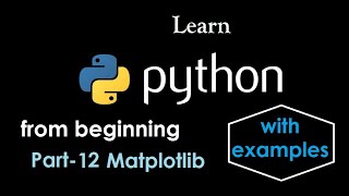 Learn python | Matplotlib Tutorial 📈