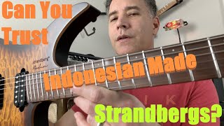 Strandberg Guitars - Made In Indonesia - Are They Any Good? Can You Trust The Quality? #strandberg