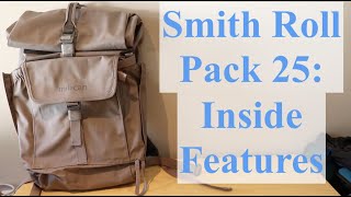 What features are on the inside of this backpack? | Millican Smith Roll Pack 25 Review Part 5