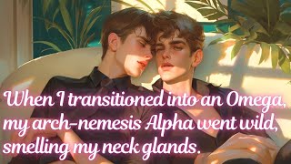 【ABO】When I transitioned into an Omega, my arch-nemesis Alpha went wild, smelling my neck glands.