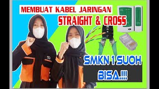 CARA MEMBUAT KABEL JARINGAN (STRAIGHT \u0026 CROSS)