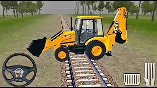 JCB 3DX BACKHOE LOADER BUS SIMULATOR INDONESIA DRIVING LIVE STREAM