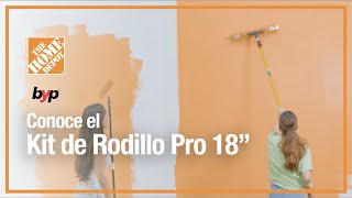 Conoce el Kit de Rodillo Pro 18\