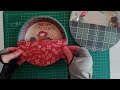 【100均diy】簡単！クリスマスのお菓子ラッピング♪ローディッド紙皿【紙もの 作業動画】おすそ分けにもぴったり