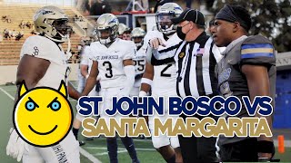 ST JOHN BOSCO PUTS UP 65 POINTS | Bosco vs Santa Margarita | @SportsRecruits Official Highlights