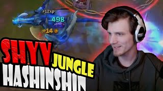 HASHINSHIN: WHY IS IT WHENEVER I PLAY JUNGLE EVERY LANE LOSES | Super Top Hashinshin Highlights
