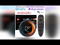 w2 atv tv box android 11 amlogic s905w2 support 4k av1 2.4 u00265g wifi bt with google voice remote 2g