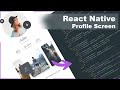 Coding a Profile Screen UI in React Native - Design To Code #2