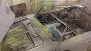 Peugeot 404 Cabriolet 1967 Restoration Montage