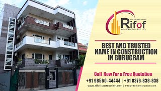 RIFOF CONSTRUCTION PVT. LTD. |  BEST \u0026 TRUSTED NAME IN GURUGRAM