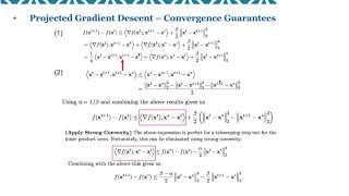 5分钟学非凸优化系列 5 Minutes Learning Non convex Optimisation P22 Projected Gradient Descent sc ss 收敛性证明