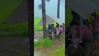 camping ក្រោមដំណក់ទឹកភ្លៀង😍⛈️🏕️❤️☘️