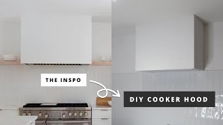 DIY Modern Range Hood | How to Build an Extractor Hood