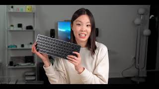 Review video of the Vissles LP85 mechanical keyboard by Ela