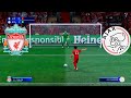 UEFA Champions League LIVERPOOL vs AJAX [Penalty shootout] FIFA 22