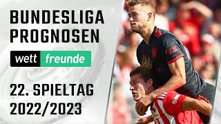 Bundesliga Tipps 22. Spieltag ⚽ Dreikampf um die Spitze!
