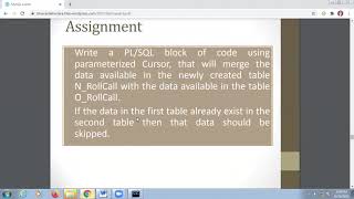 PL/SQL Cursor- Part-2 (MySQL Cursor) Examples