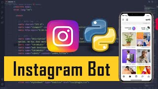 Python Projects || Building a simple Instagram bot with Python 🔥 Cool Python Scripts