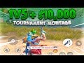 $10000 Rostar Youtuber Tournament Highlights + 1v5s AKM SVD and ACR Rules Of Survival Kill Montage