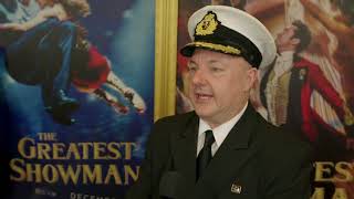 The Greatest Showman New York World Premiere - Itw Captain Philpott Official video