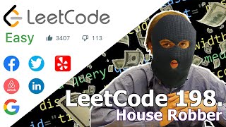 LeetCode 198. House Robber (Algorithm Explained)