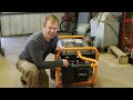 how to start a generator beginner step by step