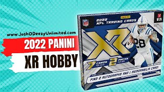 PANINI XR FOOTBALL | 2022 XR Football Hobby Box Review | Hobby Box Opening