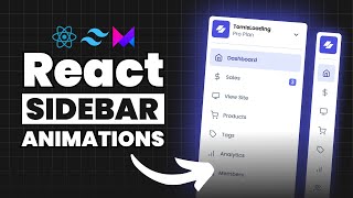 Build Beautiful Animated Sidebars with React and Framer Motion