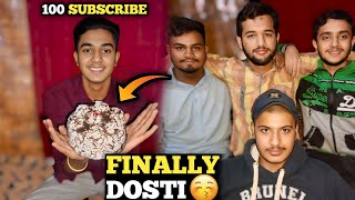 FINALLY HUSSAIN BHAI MAN GAY /100 SUBSCRIBE CELEBRATION 🥳