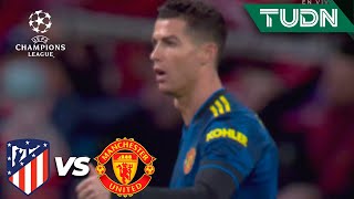 ¡Hasta que apareció CR7! | Atl Madrid 1-0 Man United | UEFA Champions League 2022 - Octavos | TUDN