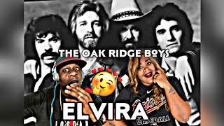 THIS IS A FUN SONG!!!   THE OAK RIDGE BOYS - ELVIRA (REACTION)