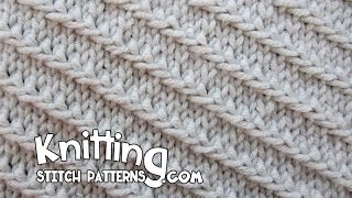 Diagonal Slip Stitch