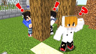 Hiding to PRANK CEEGEE in Minecraft