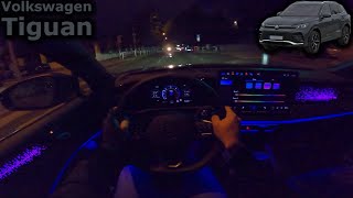 2024 Volkswagen Tiguan 2,0 TDI DSG (new generation) | night POV test drive