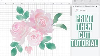 PRINT THEN CUT TUTORIAL | CRICUT DESIGN SPACE TIPS & TRICKS PART 2