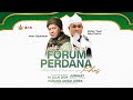 📢 LIVE FORUM PERDANA KHAS BERSAMA USTAZ YUSRI ABD KARIM DAN IWAN SYAHMAN- 26 JULAI 2024