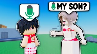 Matching AVATARS As A BABY In Roblox VOICE CHAT 4