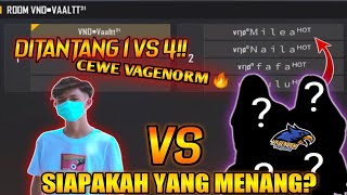 VALT 21, DITANTANG 1 VS 4 CEWE VAGENORM, SEREM MAINYA PAKAI STRATEGI KUAT!!