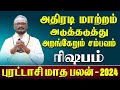 ரிஷபம் +புரட்டாசி மாதப் பலன்கள் 2024 | Rishabam + Purattasi Matha Rasi Palan | New Astro Services