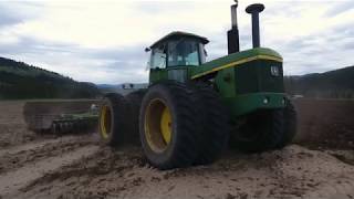 John Deere 8430 || Farm King Disc || Field Prep