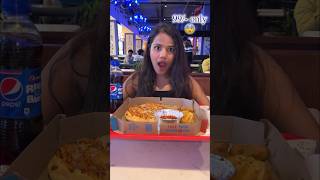 Rs 99 DOMINOS lunch Combo Review 😨| Rs 100 Lunch Challenge in Dominos #shorts #ashortaday