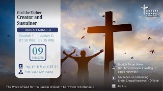 Minggu, 9 Februari 2025 | Pdt. Yuzo Adhinarta | \