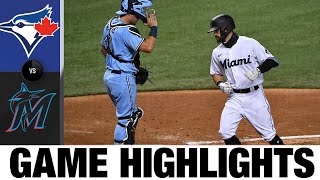 Starling Marte's late home run lifts Marlins | Blue Jays-Marlins Game Highlights 9/1/20