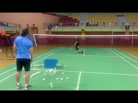 Badminton Drill Training - YouTube