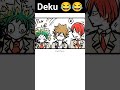 Deku 😂😂 #anime #memes #short #mha